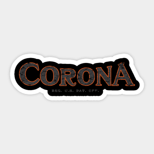 Corona Sticker